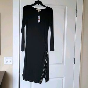 Michael Kors Jersey Knit Studded Dress